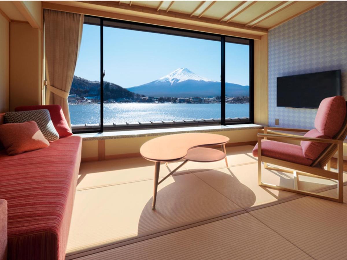 Kozantei Ubuya Hotel Fujikawaguchiko Buitenkant foto