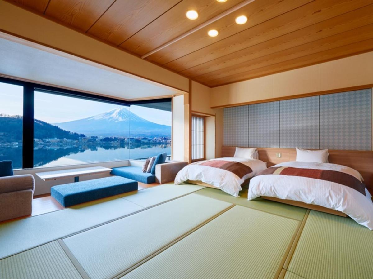 Kozantei Ubuya Hotel Fujikawaguchiko Buitenkant foto